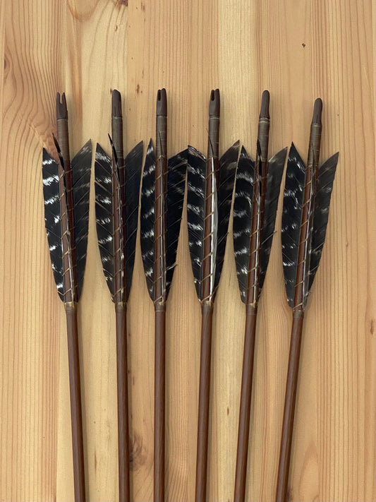 Traditional North American Arrows - Fully Functional Arrows for Hunting and Target Archery