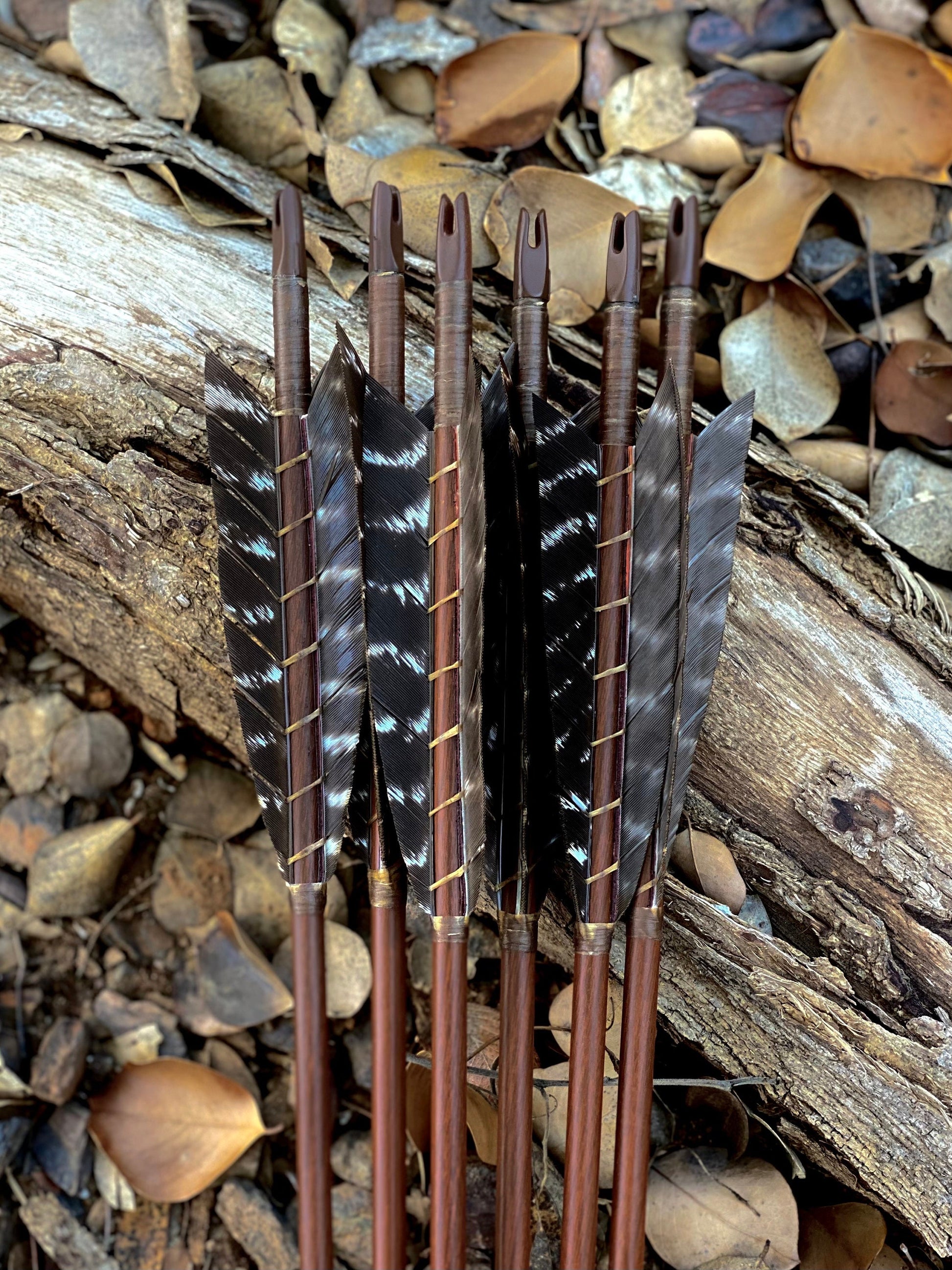 Traditional North American Arrows - Fully Functional Arrows for Hunting and Target Archery