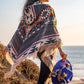 Alpacaponcho L/XL Hooded Cape, UNISEX,