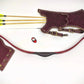 Turkish Archery Bow Set: Beginner Training, Arrows, Quiver, Thumbring