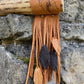Feather Rainstick, Fringed Rain Stick, Tribal Rainstick, Sound Therapy, Sound Healing, Musical Shaker