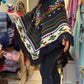 Peruvian Alpaca Poncho (Ethnic-Style Shawl)