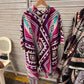 Peruvian Alpaca Poncho (Ethnic-Style Shawl)