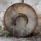 Air Tuning Shaman Drum with Goat Horn Handle (Medium Size)