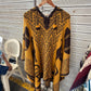 Peruvian Alpaca Poncho (Ethnic-Style Shawl)