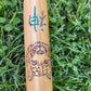 Handmade Cherry Wood Native Flute: G Key, 432Hz, Peridot Inlay