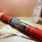Hand-Painted Bamboo Rainstick: Indonesian Sound Healing Instrument