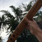 Handmade Bamboo Rainstick: Tribal Art Sound Instrument, Boho Decor (80Cm