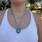 Western Turquoise Necklace | Buffalo Nickel | Cowboy Cowgirl | Man Necklace