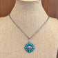 Western Turquoise Necklace | Buffalo Nickel | Cowboy Cowgirl | Man Necklace