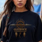 Ojibwe Anishinaabe Heritage Shirt | Indigenous Ancestry Tee | Native Culture Pride T-Shirt with Bear Paw & Feather Design Gift