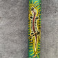 Vintage Beautiful Heavy Large Handmade Bamboo Rain Stick, Indigenous Art, Shaker Rattle Percussion