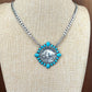 Western Turquoise Necklace | Buffalo Nickel | Cowboy Cowgirl | Man Necklace