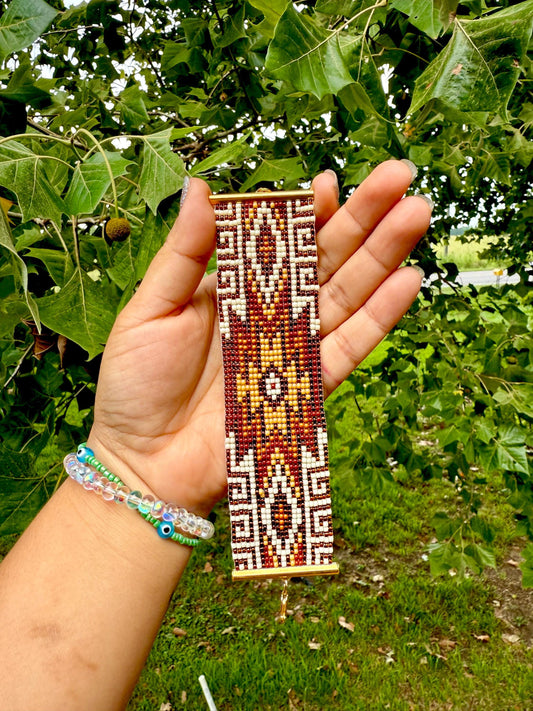 Native Autumn Beaded Bracelet