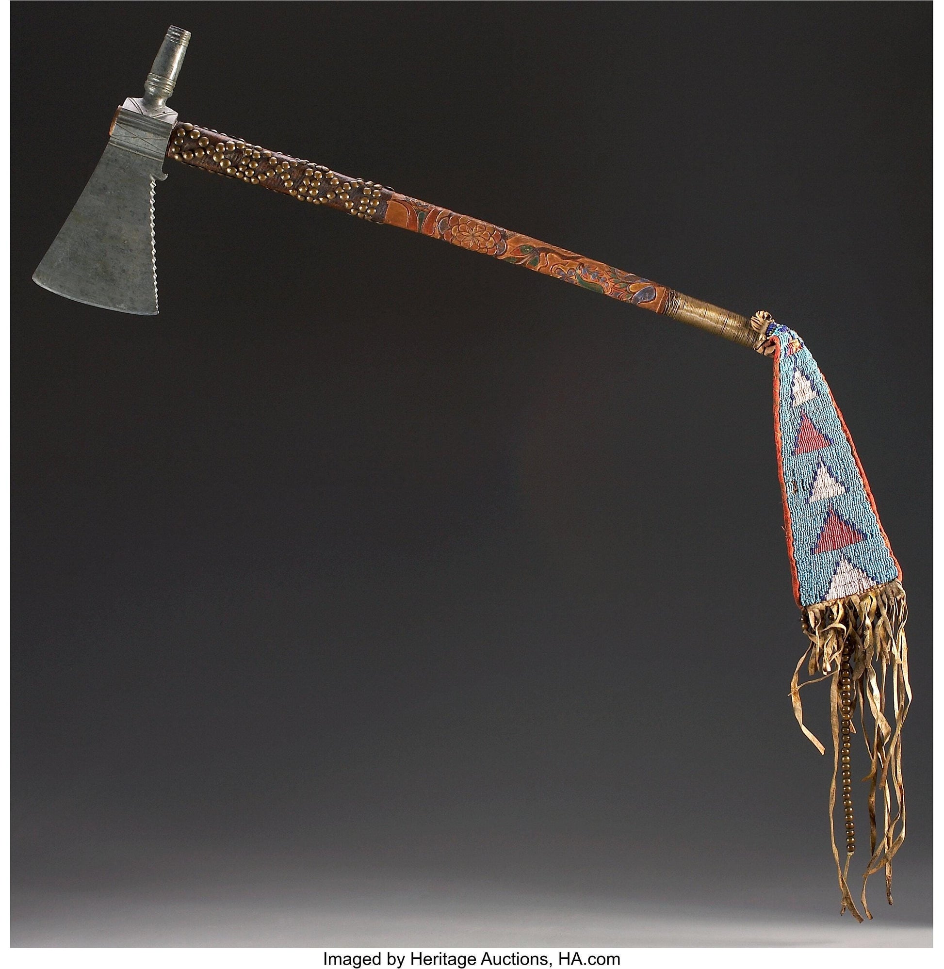 Vintage Intermontane Axe Tomahawk – Possibly Crow, 19Th Century Native American