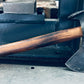 Hand Forged Railroad Spike Tomahawk with Leather Sheath