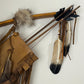 Native American Style Bow and Quiver Wall Hanging: Southwestern Rustic Decor